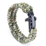 Outdoor Camping Paracord Bracelet