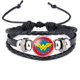 Super Hero Leather Bracelets