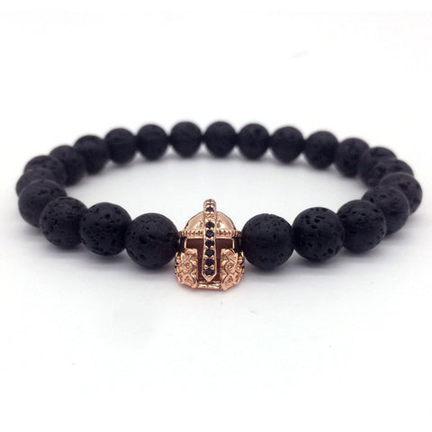 Imperial Helmet  Bracelet-Rose Gold