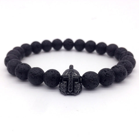 Imperial Helmet  Bracelet-Black