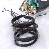 Retro Mens Leather Bracelets