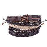 Retro Mens Leather Bracelets