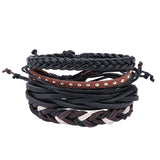 Retro Mens Leather Bracelets