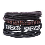 Retro Mens Leather Bracelets