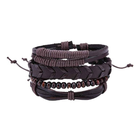 Retro Mens Leather Bracelets