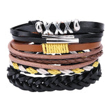 Retro Mens Leather Bracelets